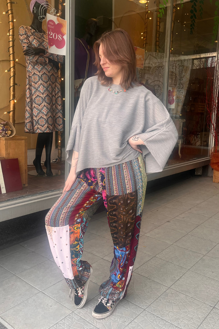 T-shirt ample — Poncho