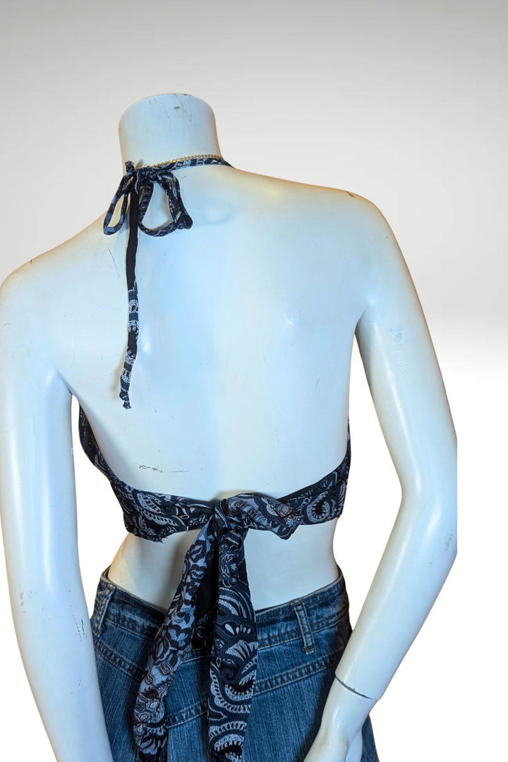 Crop top Iris - imprimé