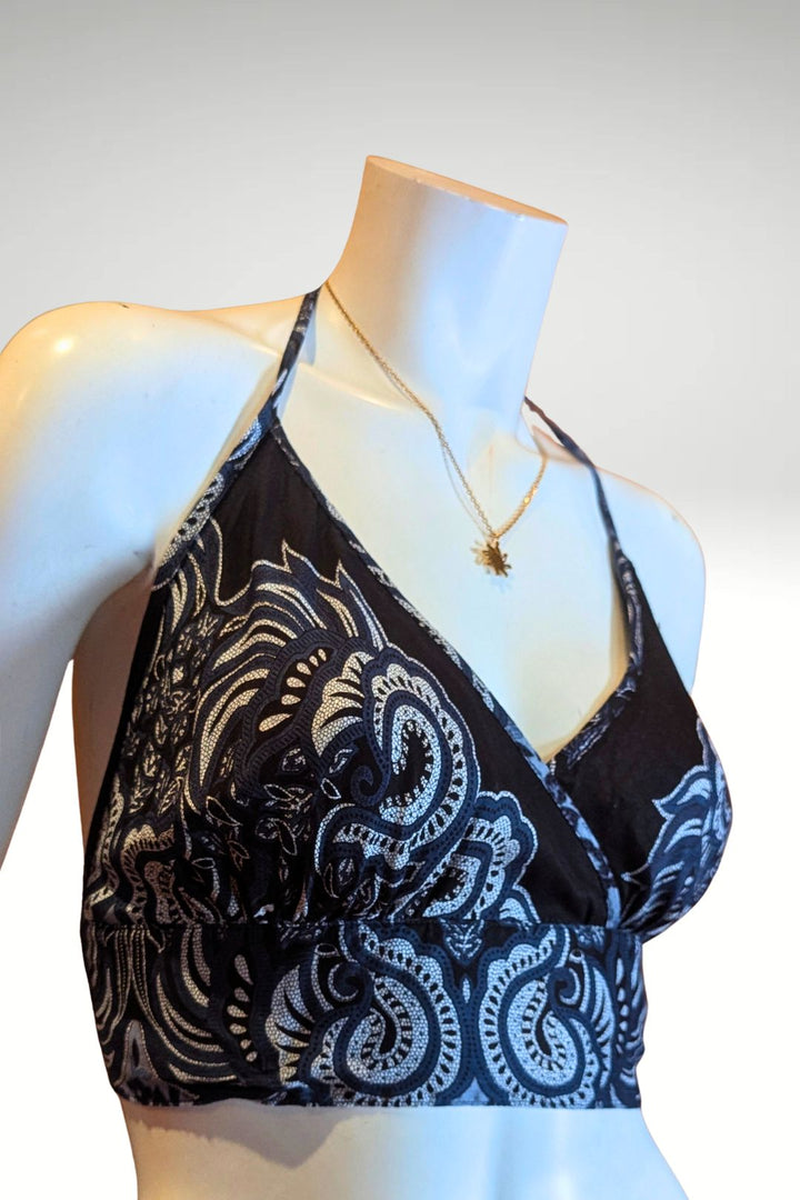 Crop top Iris - imprimé