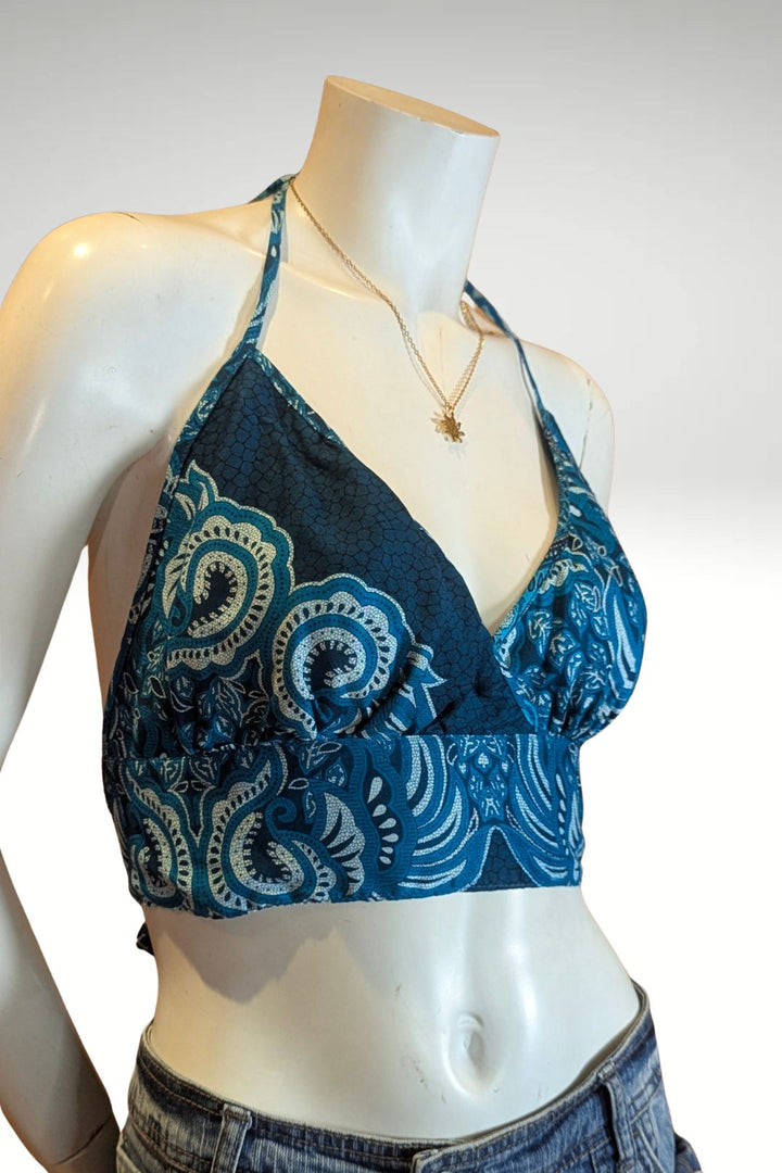 Crop top Iris - imprimé