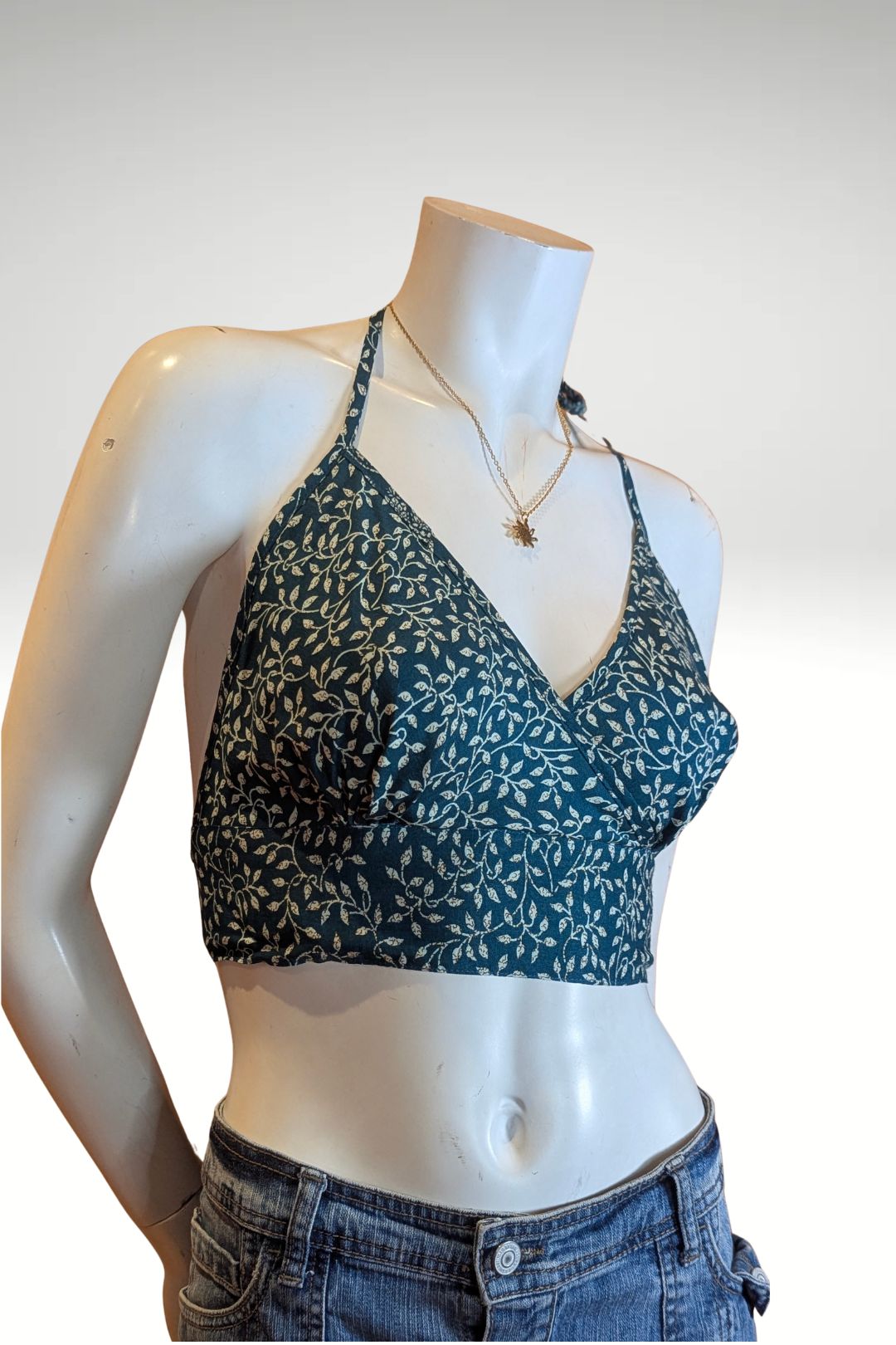 Crop top Iris - imprimé