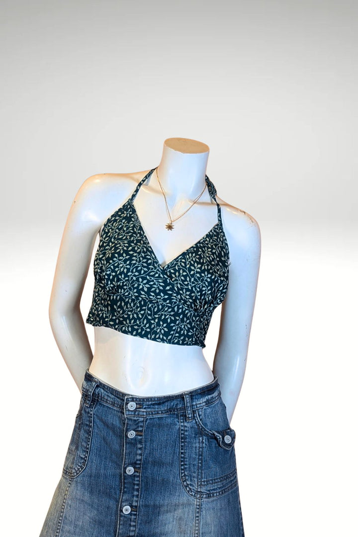 Crop top Iris - imprimé