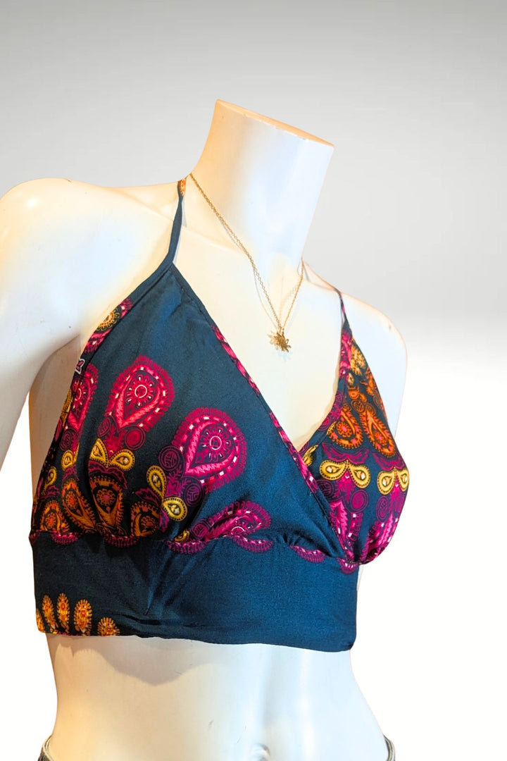 Crop top Iris - imprimé