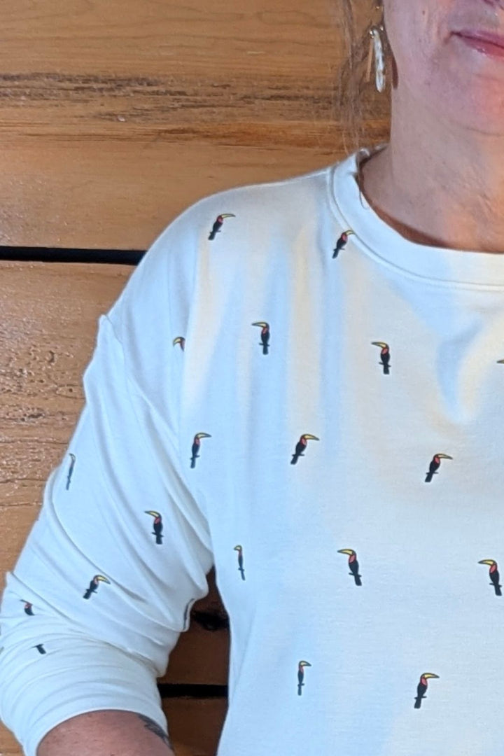 Chandail col rond Lily — Toucan