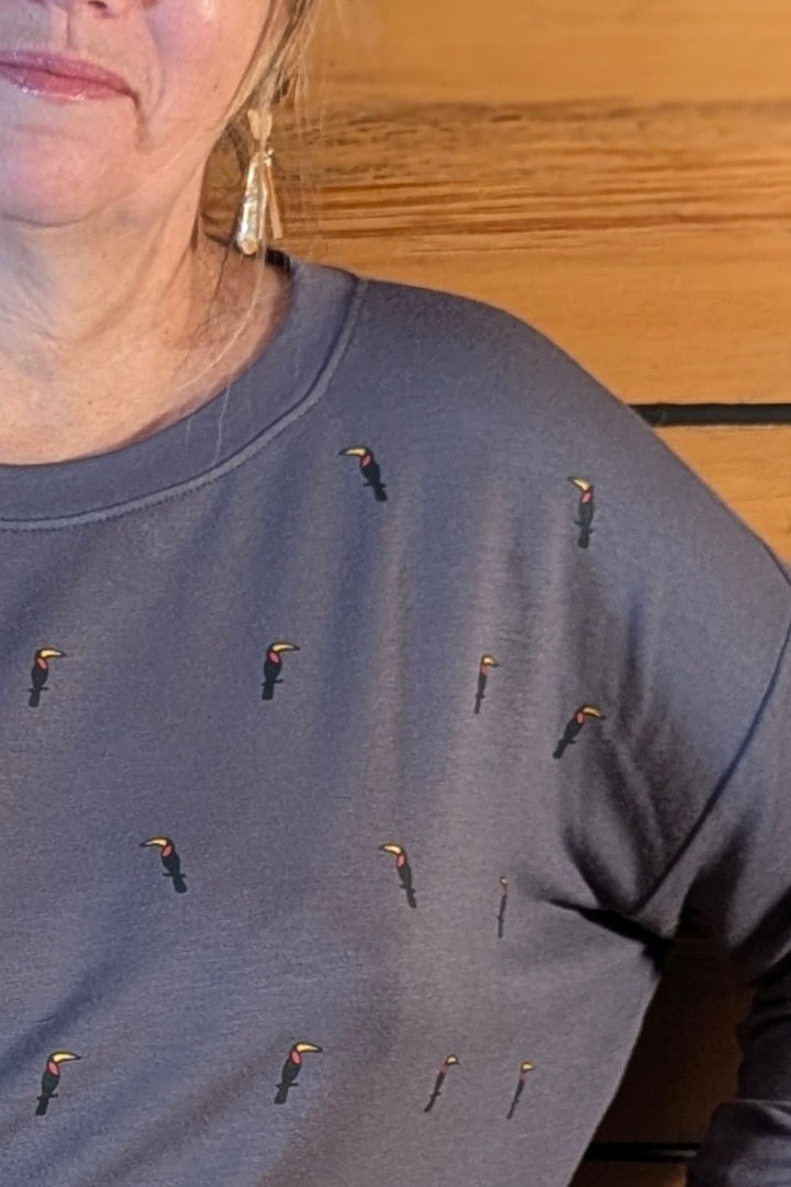 Chandail col rond Lily — Toucan