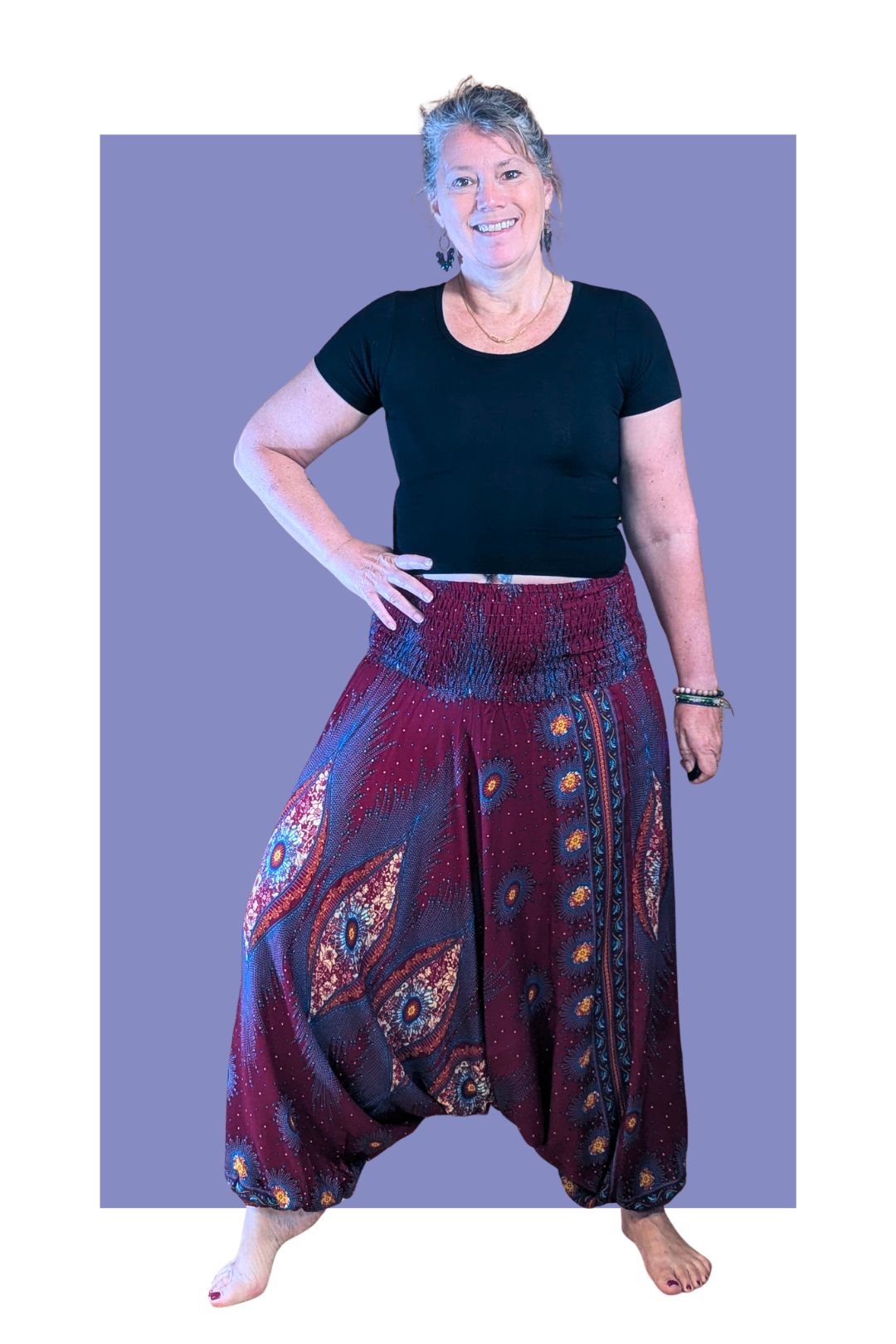 Pantalon Sarouel Transformable – 2 looks en 1 — Vision