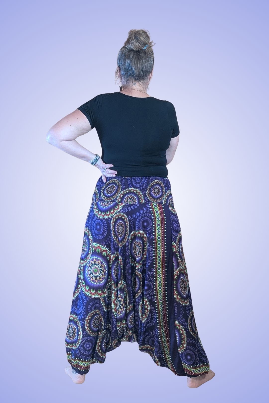 Pantalon Sarouel Transformable – 2 looks en 1 — Éclat