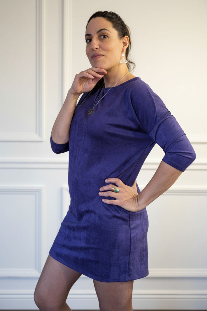 Robe suédine