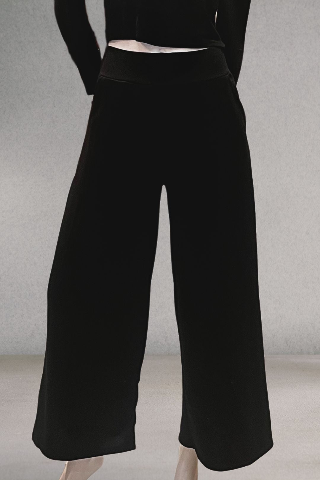 Pantalon droit acrylique