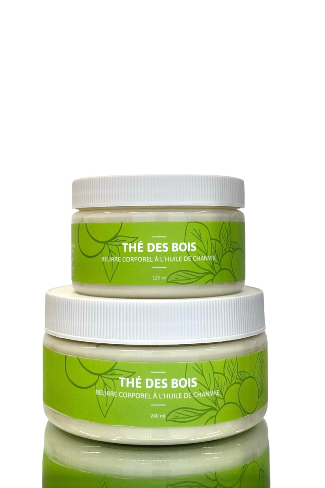 BELLE À CROQUER Beurre corporel à l'huile de chanvre Thé des Bois Crème by Belle à croquer | Roxy Lama