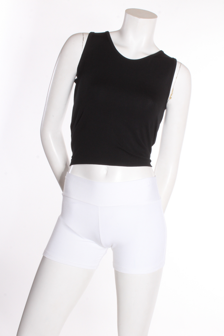 Biker short- mini Blanc by Eternal | Roxy Lama