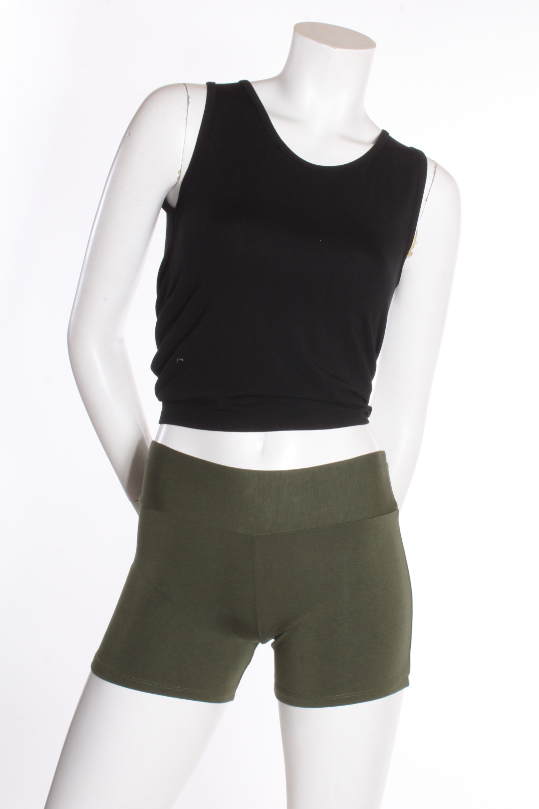 Biker short- mini Kaki by Eternal | Roxy Lama