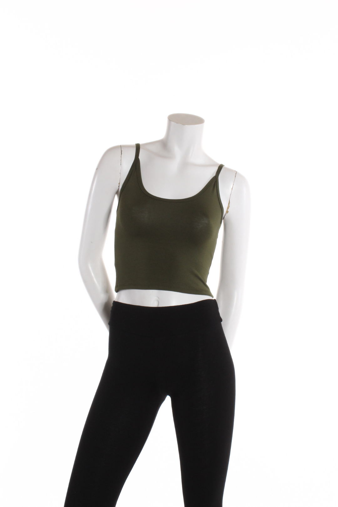 Camisole crop top Alexia Kaki Camisole by Eternal | Roxy Lama