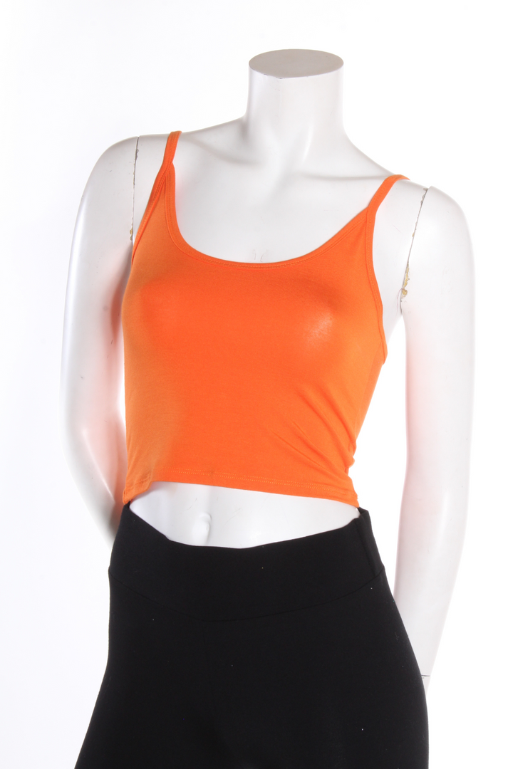 Camisole crop top Alexia Orange Camisole by Eternal | Roxy Lama
