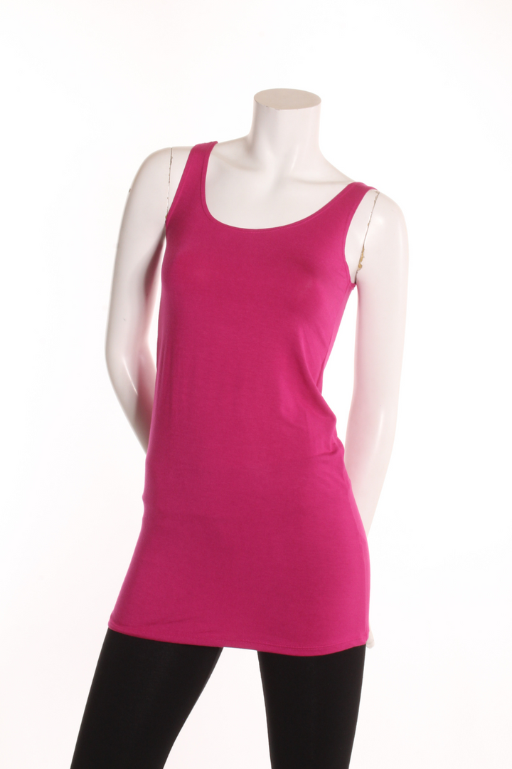 Camisole Rox longue- dos droit Fushia Camisole by Riches | Roxy Lama