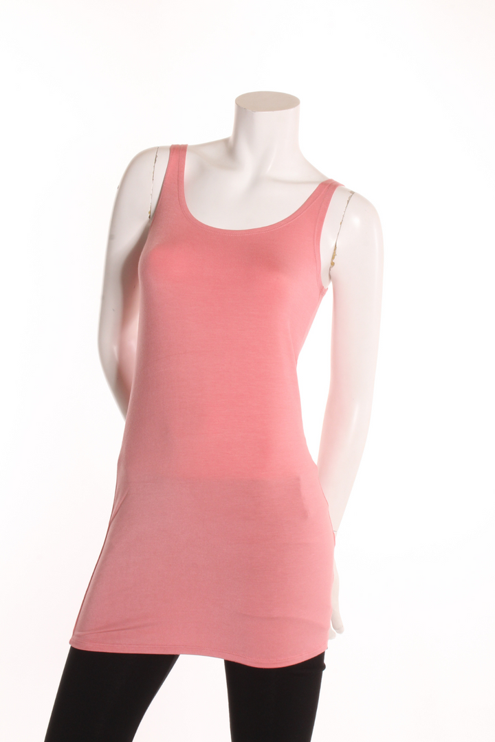 Camisole Rox longue- dos droit Rose Camisole by Riches | Roxy Lama