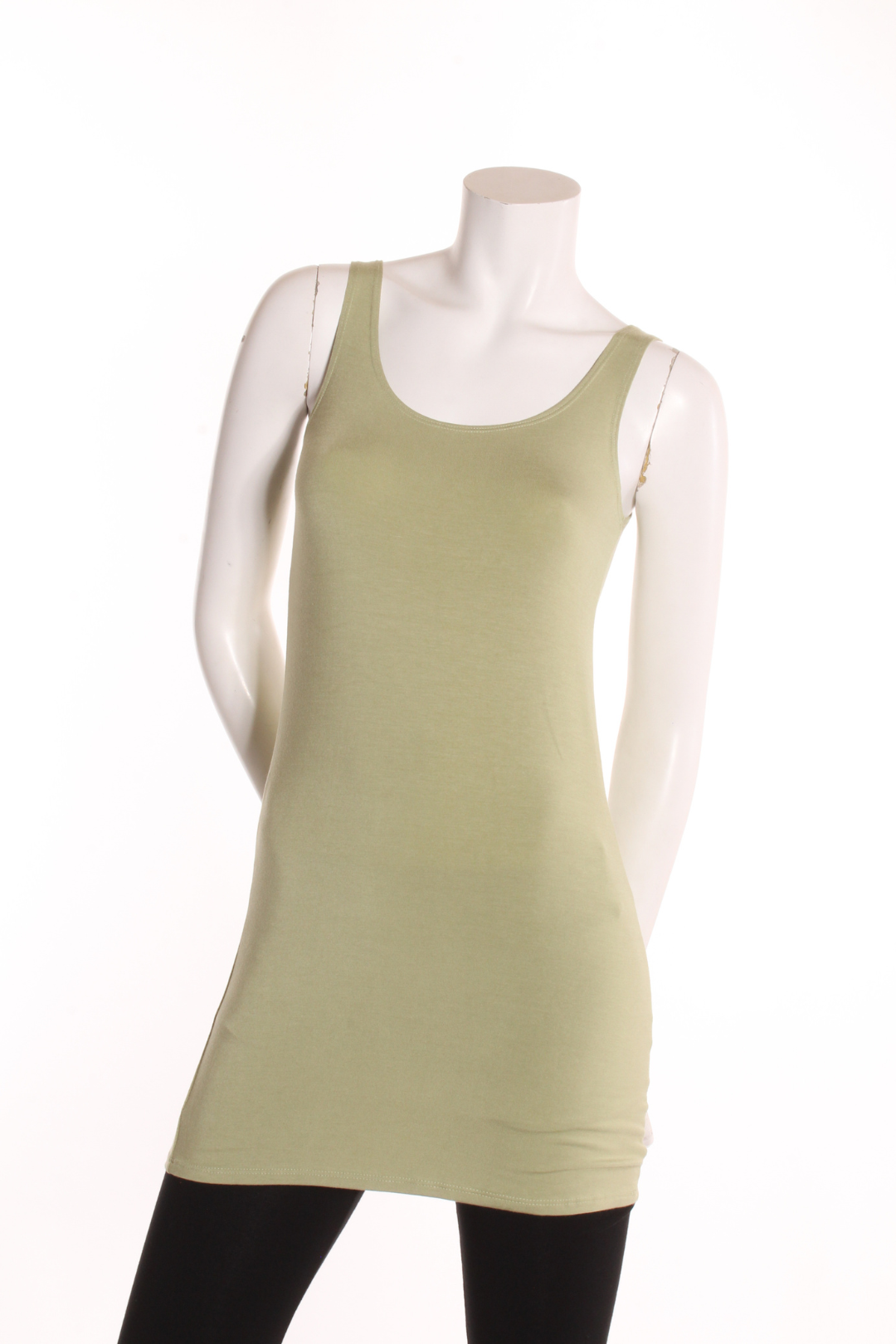 Camisole Rox longue- dos droit Vert Mousse Camisole by Riches | Roxy Lama