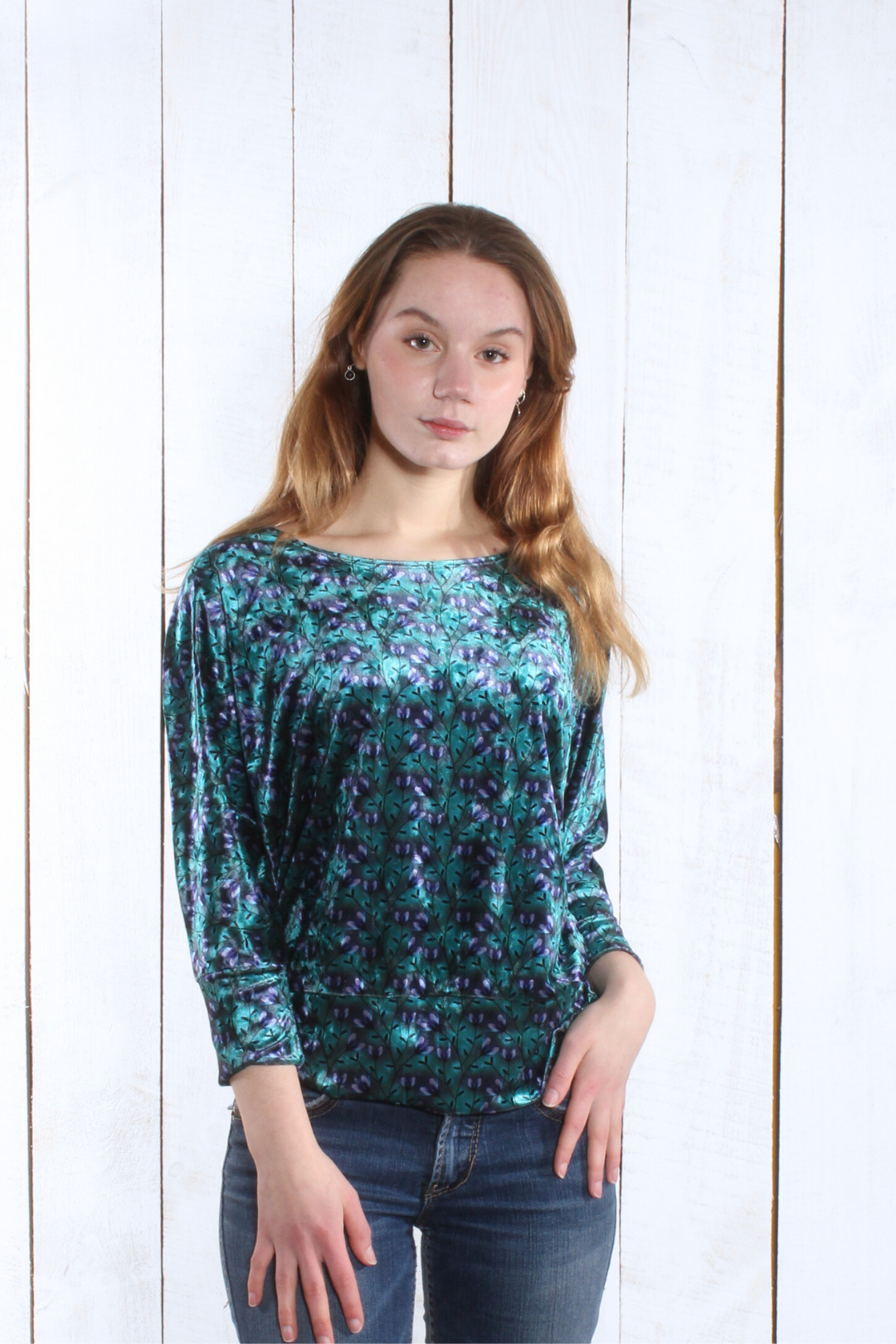 Chandail Kayla- velours Chandail by Riches | Roxy Lama