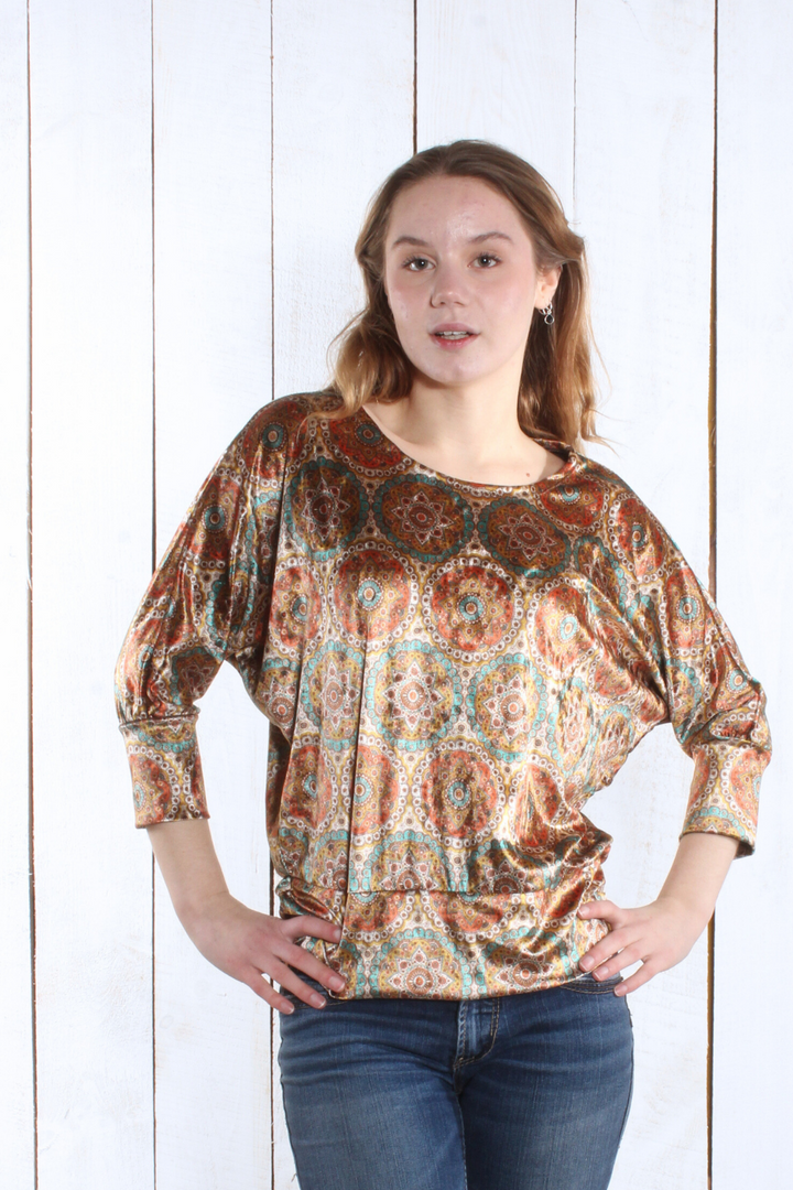 Chandail Kayla- velours Chandail by Riches | Roxy Lama