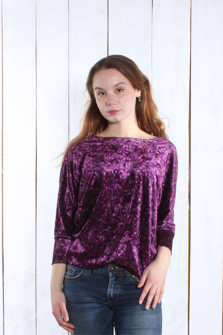 Chandail Kayla- velours Chandail by Riches | Roxy Lama