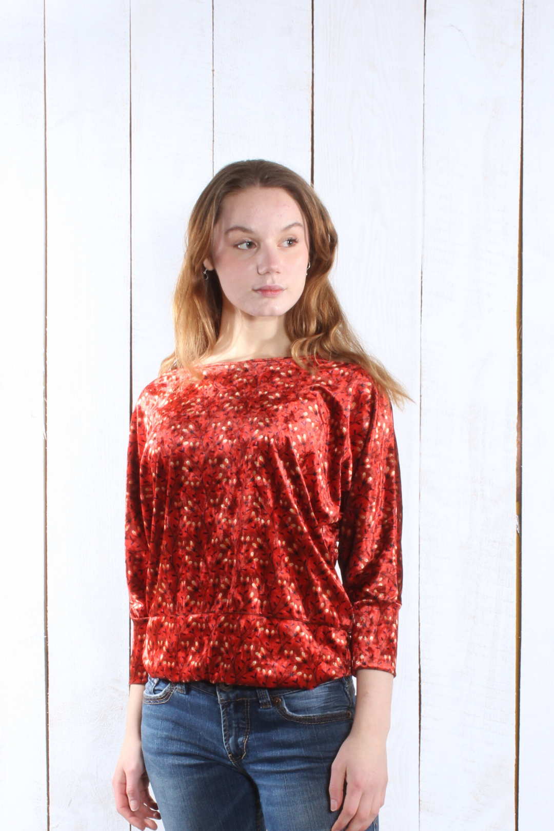 Chandail Kayla- velours Chandail by Riches | Roxy Lama