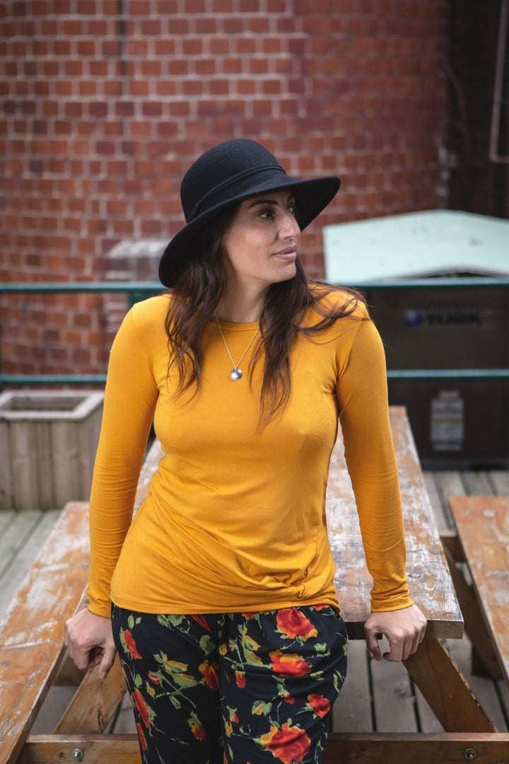 Chandail long Ophélie — Nœud Chandail by Riches | Roxy Lama