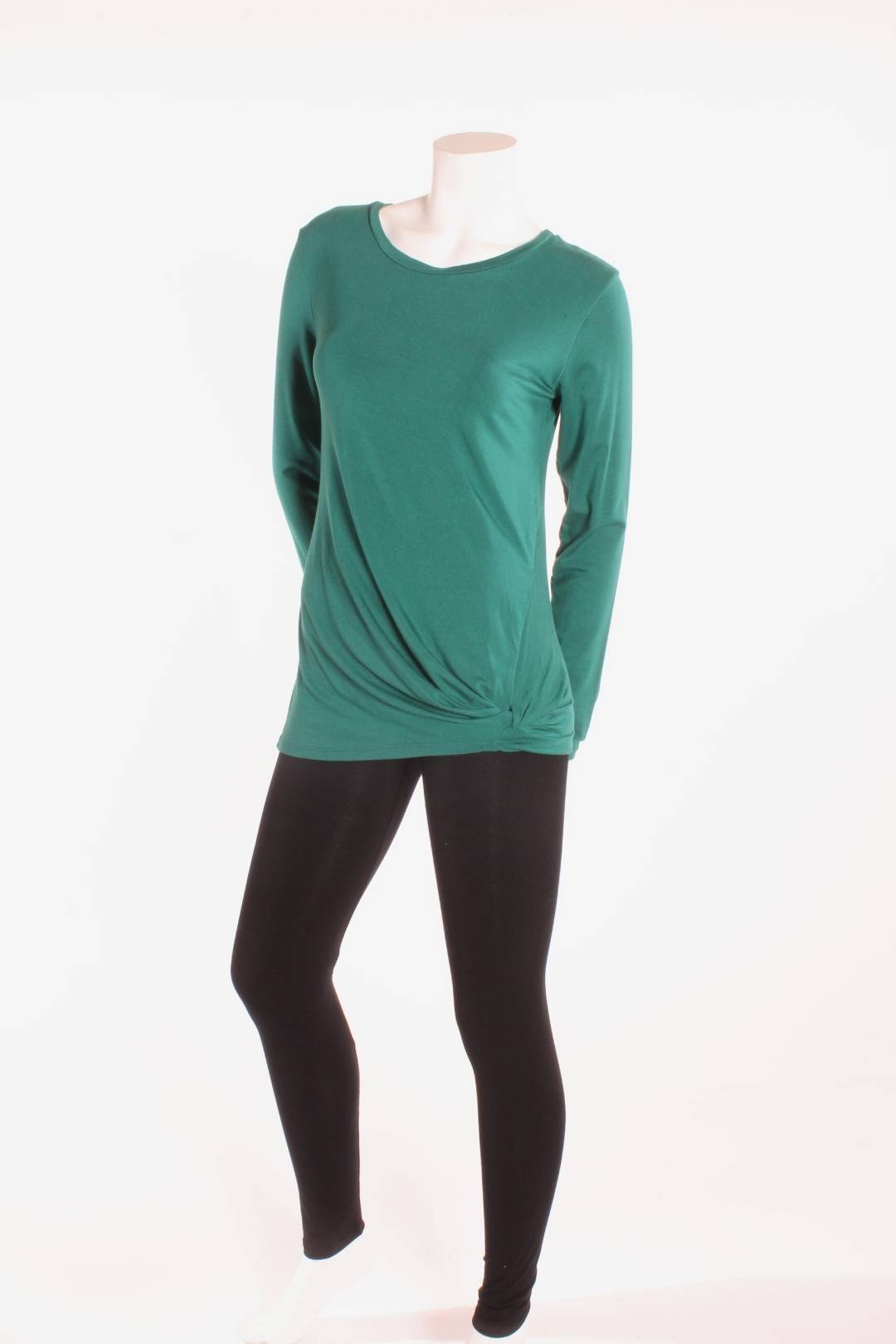 Chandail long Ophélie — Nœud Vert S Chandail by Riches | Roxy Lama