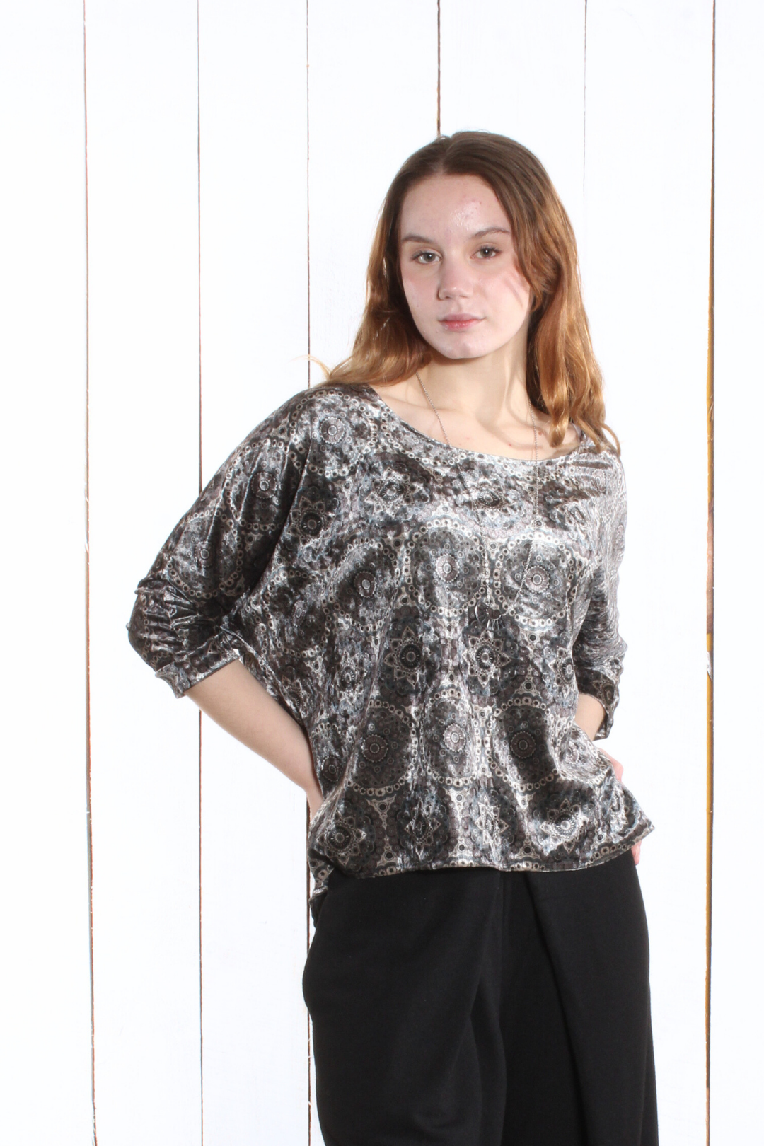 Chandail Maggy - Velours Chandail by Riches | Roxy Lama