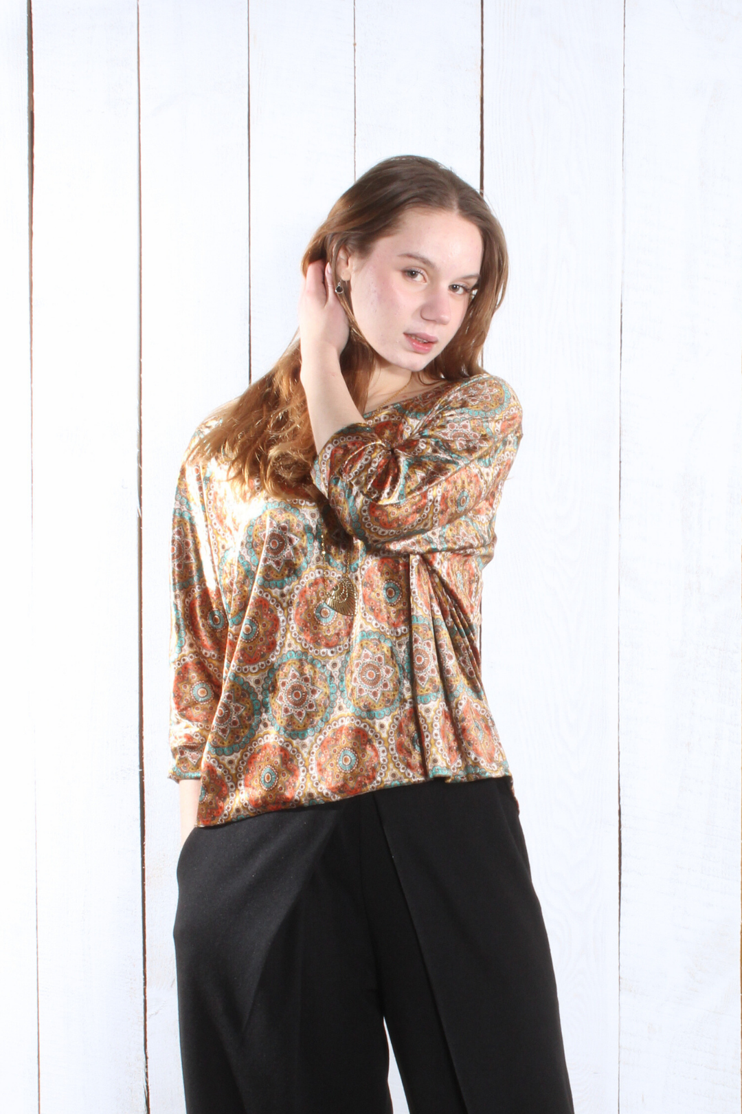 Chandail Maggy - Velours Chandail by Riches | Roxy Lama