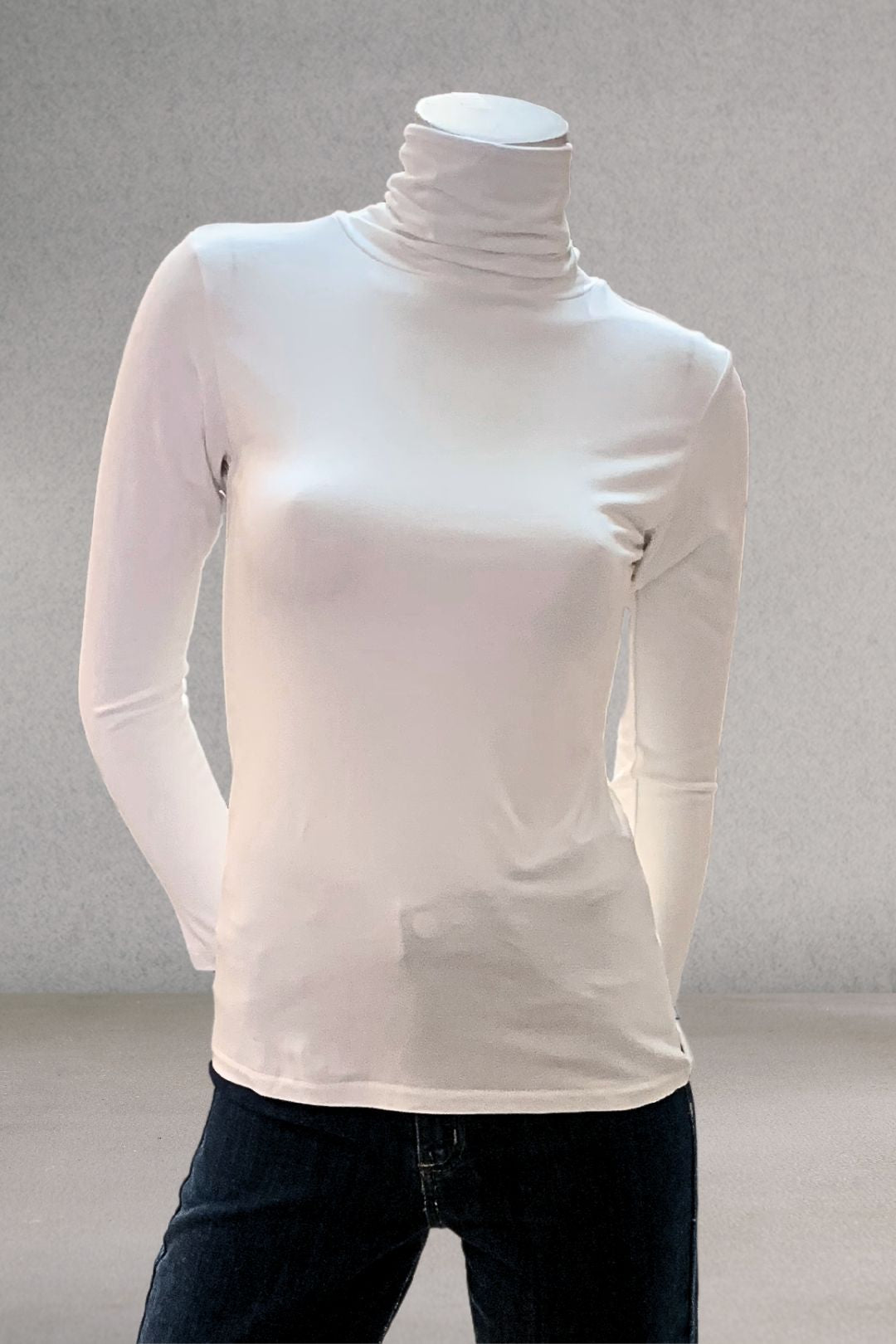 Col roulé Léna à manches longues