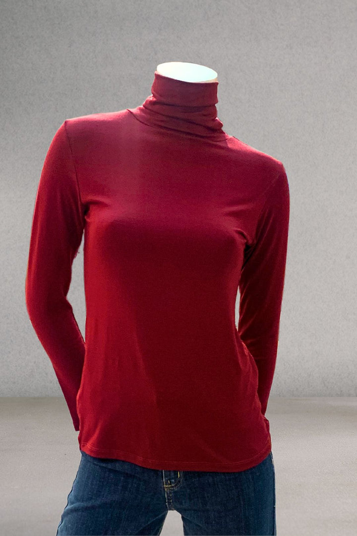 Col roulé Léna à manches longues