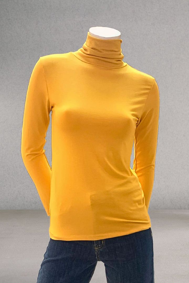 Col roulé Léna à manches longues