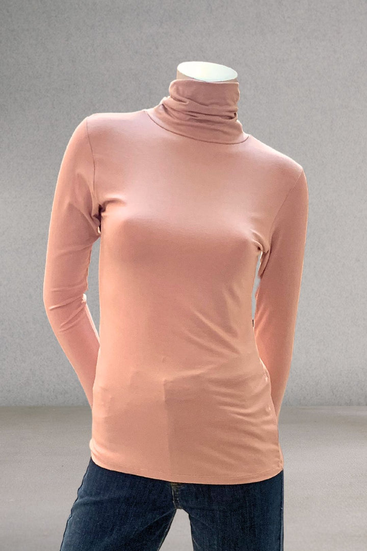 Col roulé Léna à manches longues