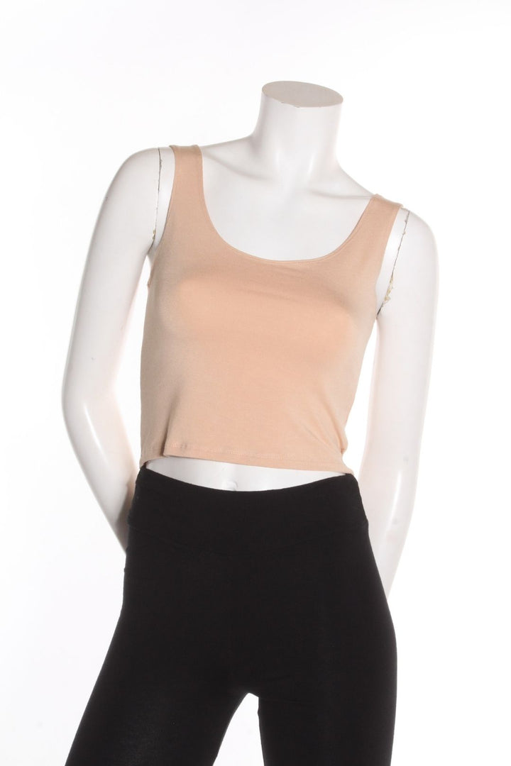 Crop top Beige Camisole by Eternal | Roxy Lama