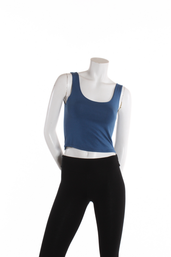 Crop top Bleu Camisole by Eternal | Roxy Lama