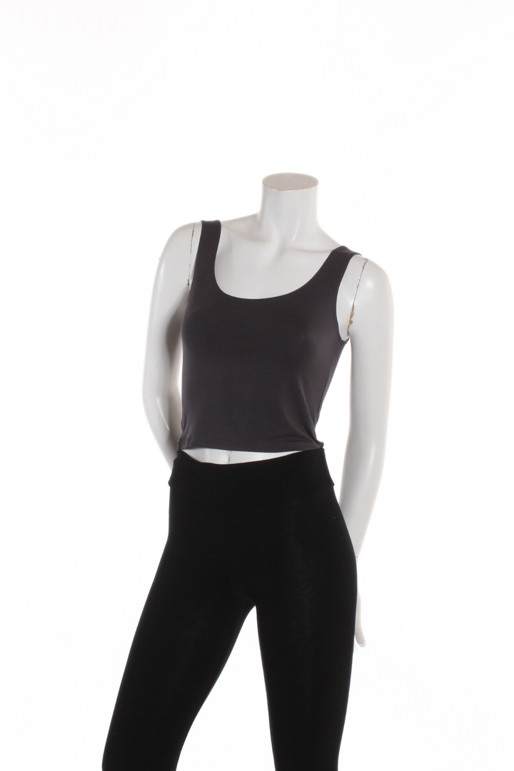 Crop top Charcoal Camisole by Eternal | Roxy Lama