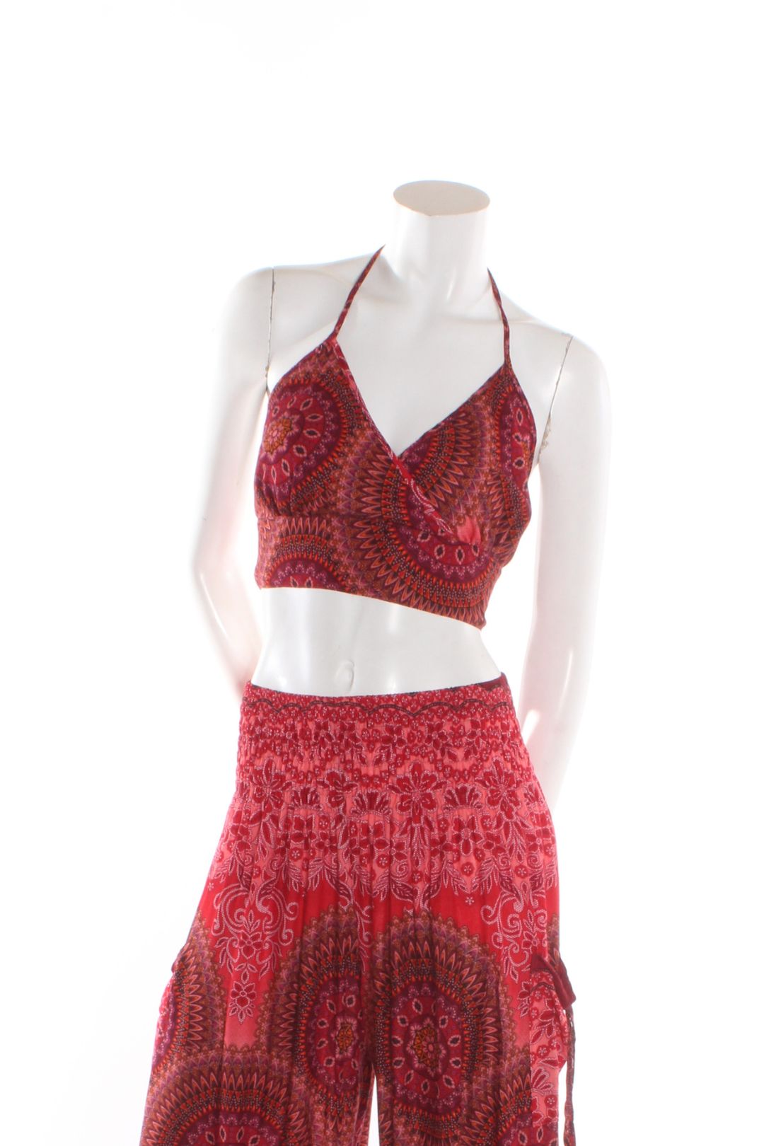 Crop top Iris - imprimé Camisole by Sornsiri | Roxy Lama