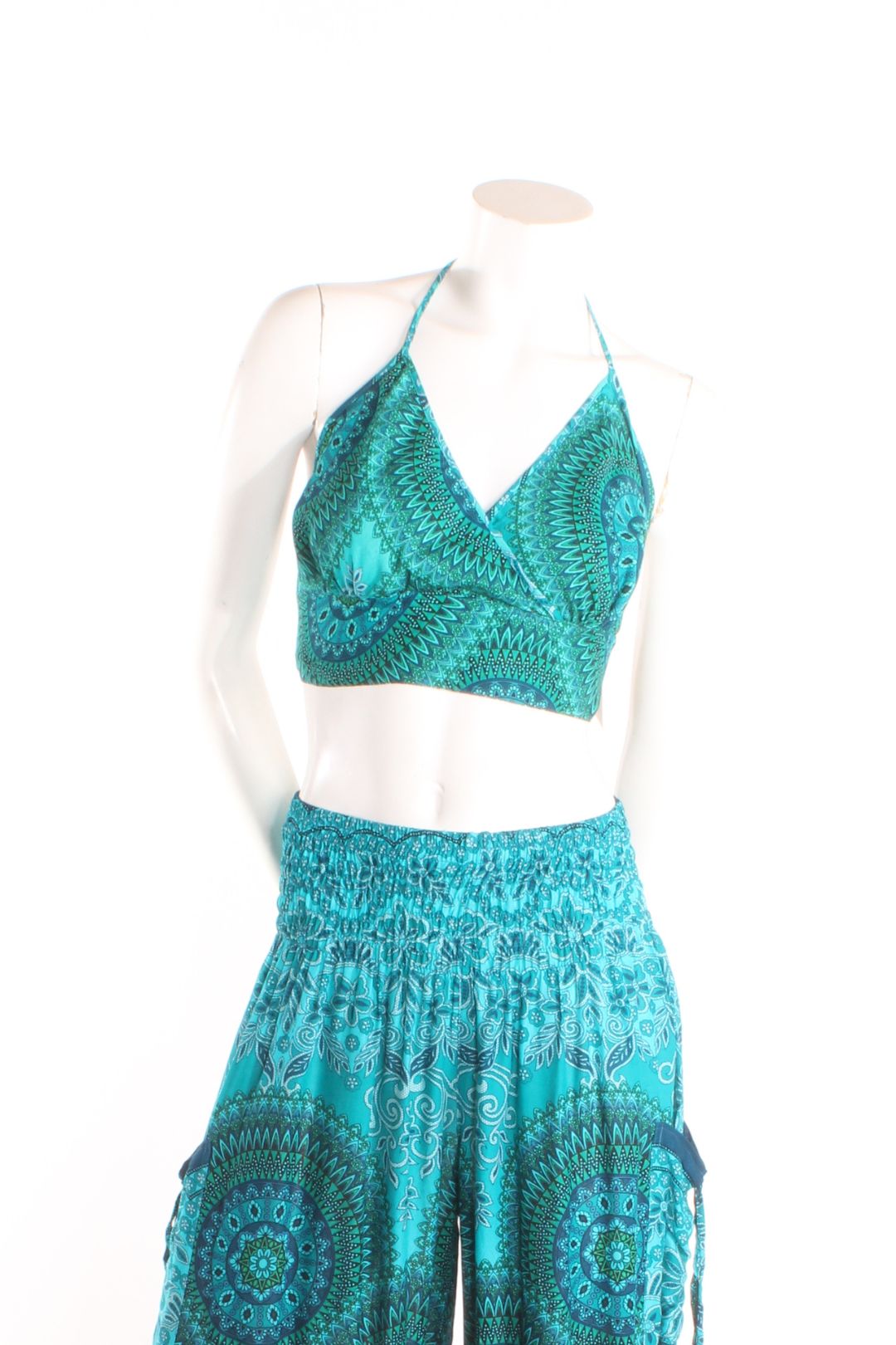 Crop top Iris - imprimé Camisole by Sornsiri | Roxy Lama