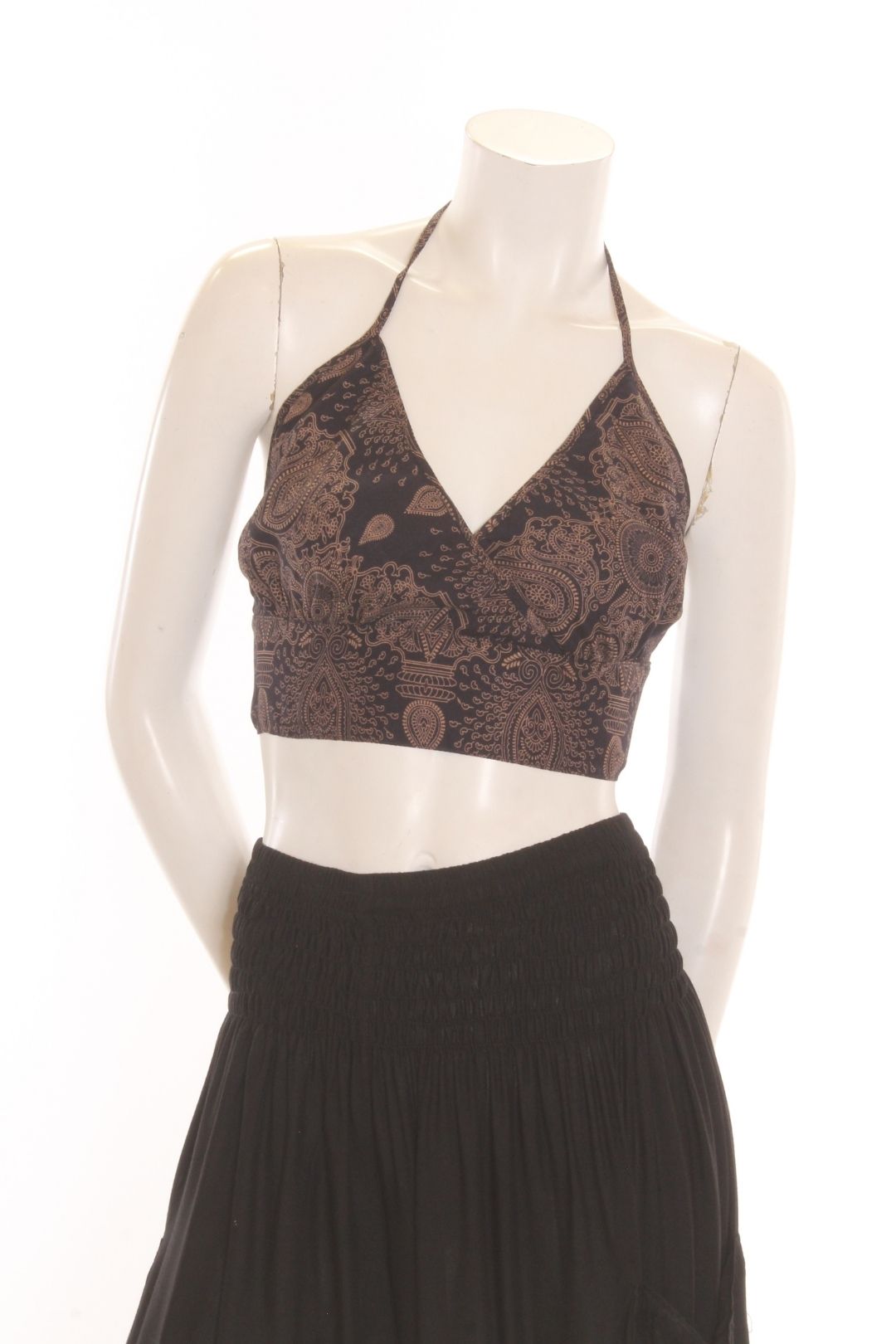 Crop top Iris - imprimé Camisole by Sornsiri | Roxy Lama