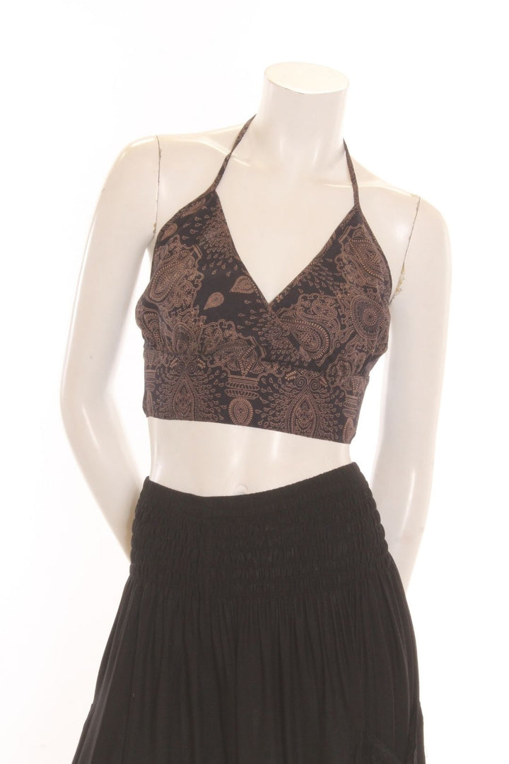 Crop top Iris - imprimé Camisole by Sornsiri | Roxy Lama