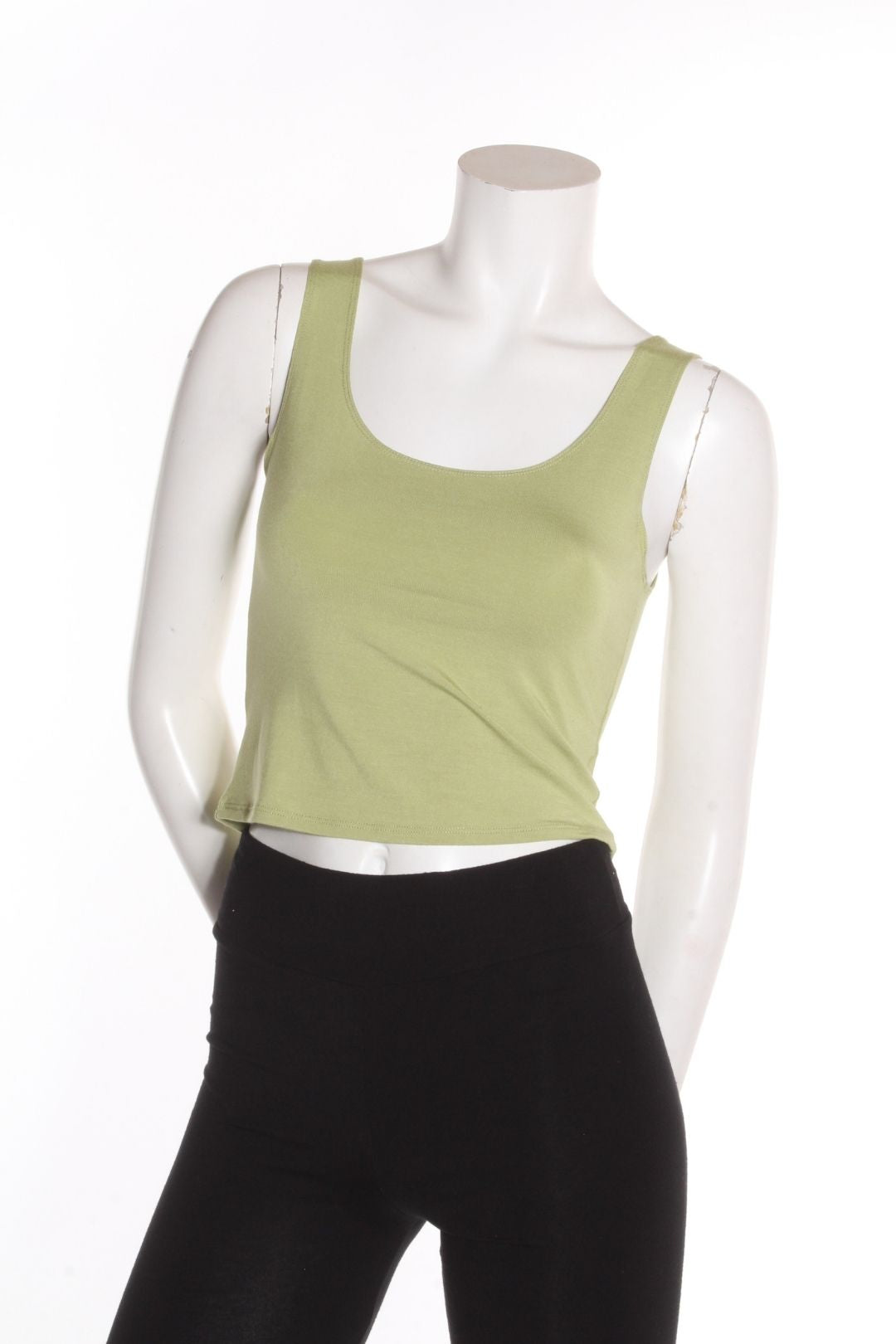 Crop top Vert Mousse Camisole by Eternal | Roxy Lama