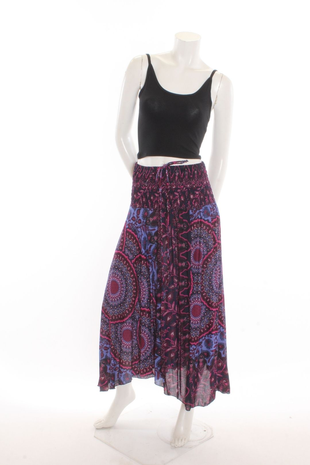 Jupe/robe sarouel — Jaipur Mauve/Fushia Jupes by Sornsiri | Roxy Lama