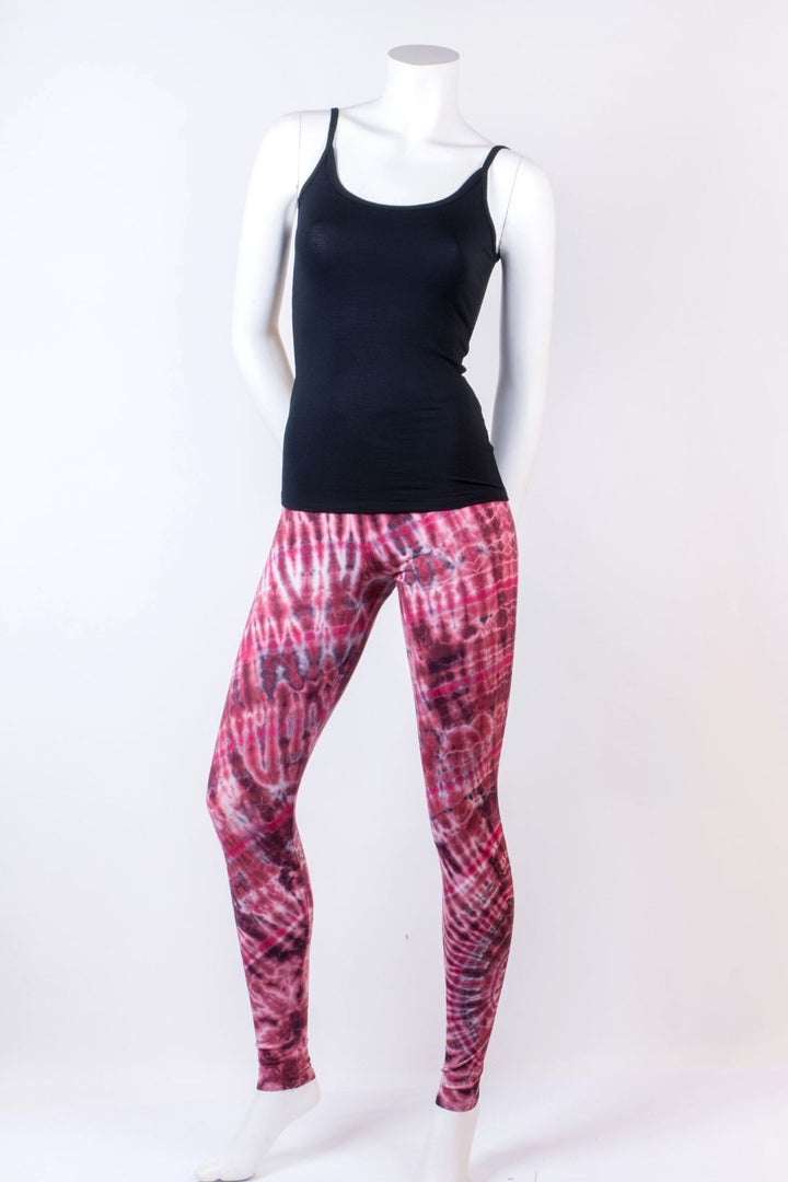 Legging Tie-Dye Ligné rose M/L Legging by Old Core | Roxy Lama