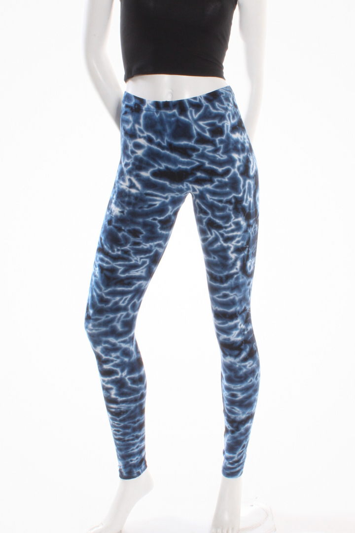 Legging Tie-Dye Daisy Reflets royal S/M Legging by Old Core | Roxy Lama