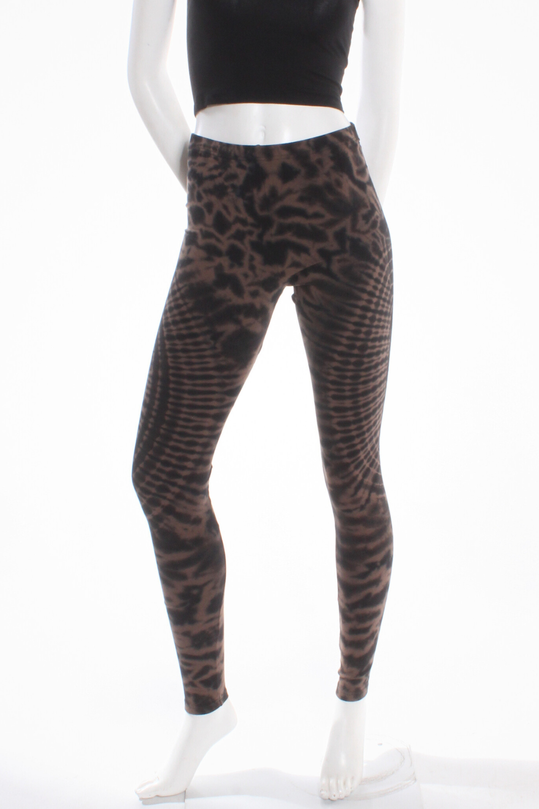 Legging Tie-Dye Daisy Rond choco S/M Legging by Old Core | Roxy Lama