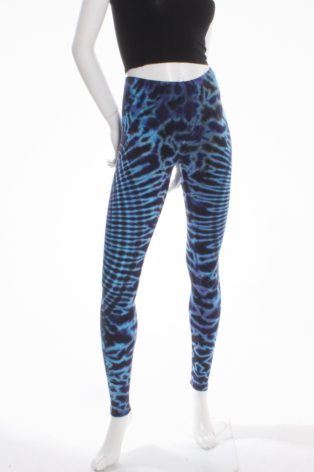 Legging Tie-Dye Daisy Rond mauve/turquoise S/M Legging by Old Core | Roxy Lama