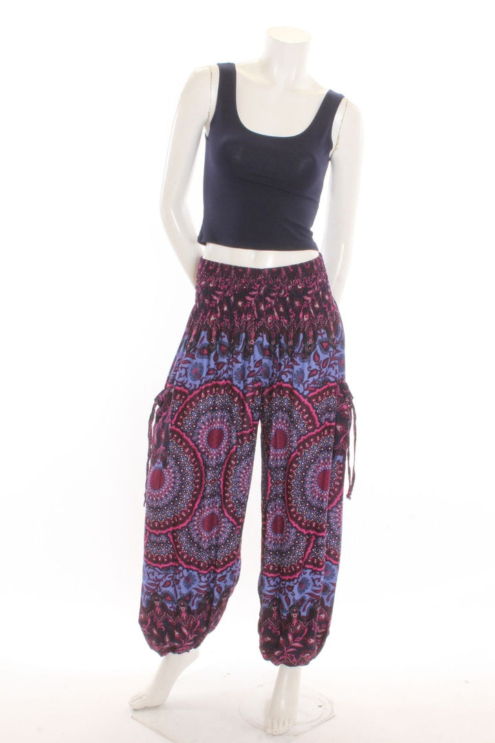Pantalon Aladin — Jaipur Mauve/Fushia Pantalons by Sornsiri | Roxy Lama