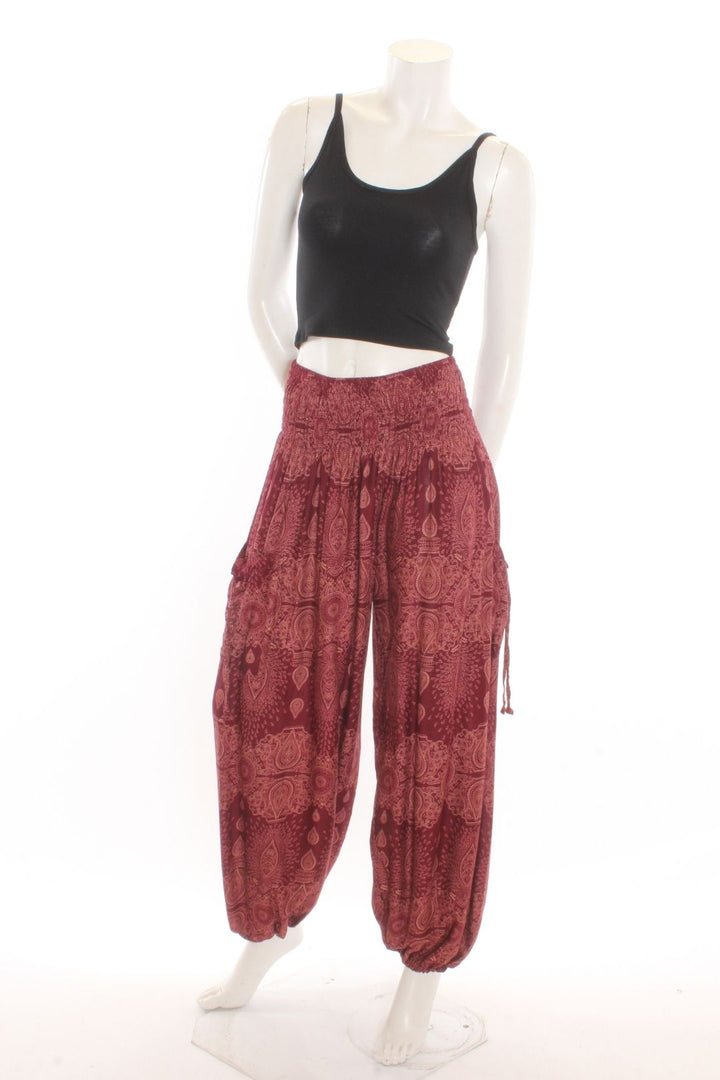 Pantalon Aladin — Temple Rouge Pantalons by Sornsiri | Roxy Lama