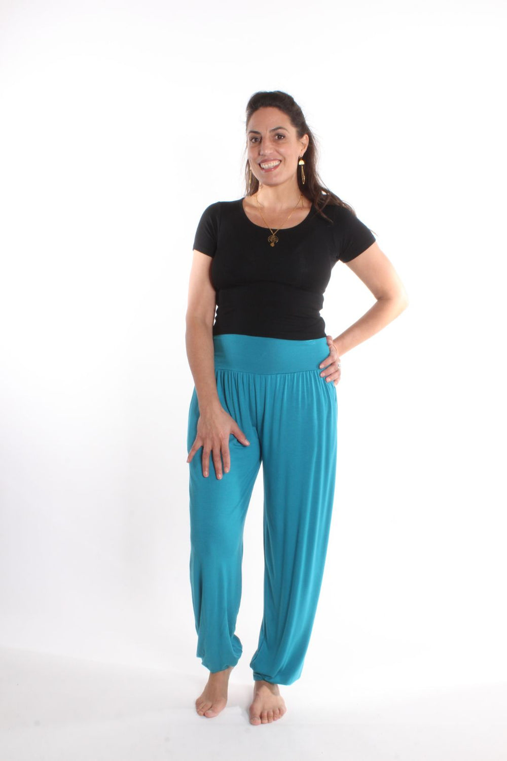 Pantalon ample Rox — Uni Océan Pantalons by Riches | Roxy Lama