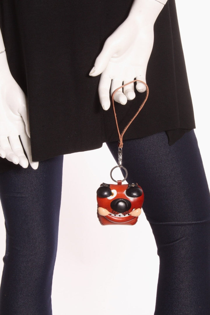 Porte-monnaie en simili cuir — Animaux & Fruits Chien brun Porte-monnaie by Iyada shop | Roxy Lama